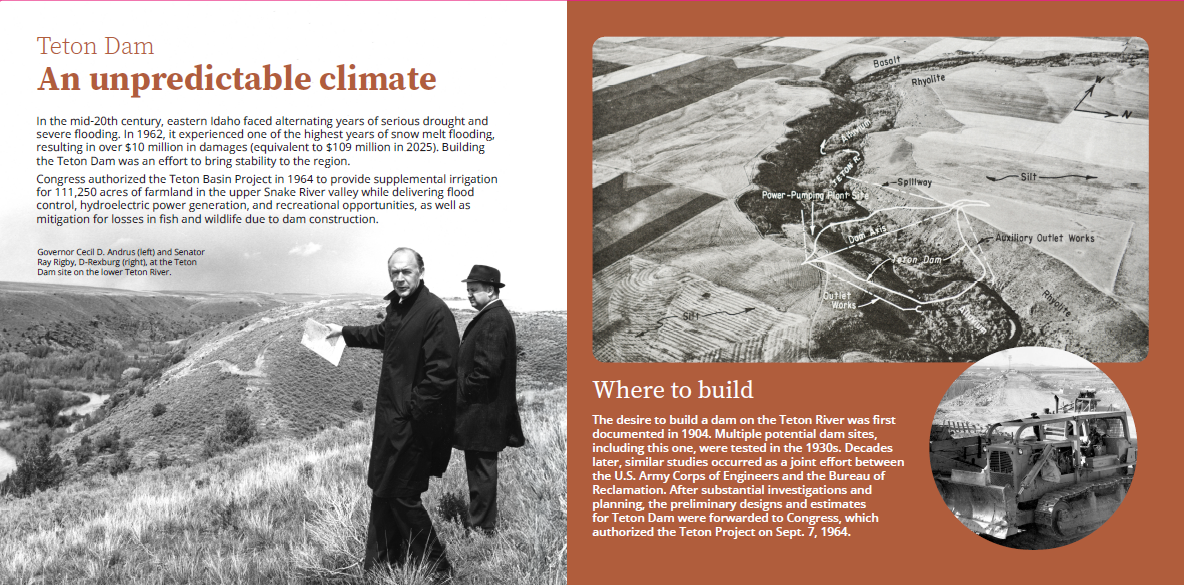An Unpredictable Climate slide.